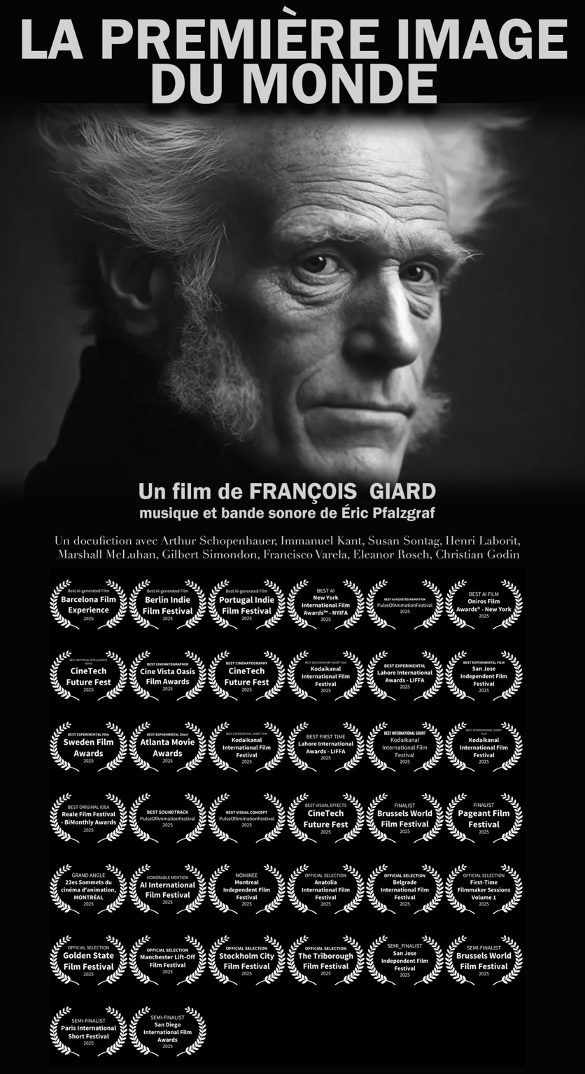 Affiche La Première image du monde